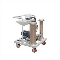 Mini-machine de filtration d'huile transformateur, équipement de purification d'huile isolante usagée