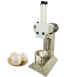 Machine à éplucher la noix de coco verte cuisine acier inoxydable fruits et légumes couteau tournant fabricant d'ouverture de noix de coco commerciale - Product Image 5