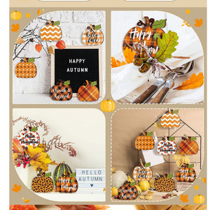 Nouvelles décorations suspendues d'automne transfrontalières, décorations suspendues pour Thanksgiving, décorations suspendues pour arbres d'automne, citrouille de style classique - Product Image 3