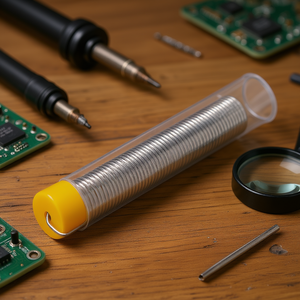 Tubo de estaño para electrónica, núcleo de alambre de soldadura de 0,8 mm, soldadura sin plomo - Product Image 3