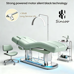 Table de massage chauffante de haute qualité pour spa, lit vibrant pour salon de beauté, chaise médicale, lit pour soins du visage et des cils, table de massage électrique - Product Image 5