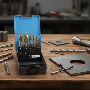 Ensemble de tarauds Fervi M3 à M10 pour le pré-perçage des trous filetés - Product Image 3