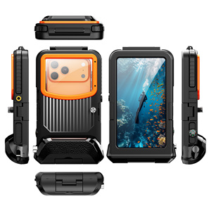 Étui de protection de luxe 2026 en TPE et PC avec cordon, étanche et antichoc <span class=keywords><strong>pour</strong></span> iPhone 17, 15, 14, 13 Pro Max, utilisation sous-marine - Product Image 2