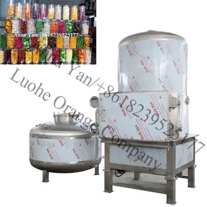 Commercial automatic Potato Okra Carrot Taro Vacuum Frying Chips Machine