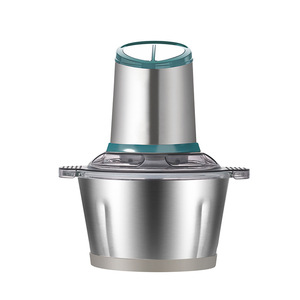 Procesador de Alimentos 2L 3L de Acero Inoxidable, Multifuncional, Picadora de Carne, Exprimidor, Mezcladora, Licuadora, Electrodoméstico de Cocina - Product Image 5