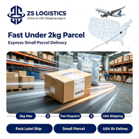Alibaba ZS Logistics : Service Express de Consolidation de Colis Multi-Transport 2kg Chine-USA – Fondez des Petites Expéditions pour Économiser sur les Coûts et Livrez Rapidement
