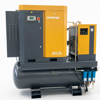 Compresseur à vis silencieux BPM-S 7,5 kW 11 kW 15 kW Quatre-en-un 16 bars 0,9-2,5 m³/min pour compresseurs de petite taille