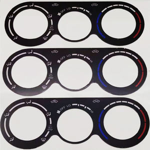 Matte/Glossy PC PVC Polycarbonate Embossed <b>Switch</b> Button StickerLabel Control Overlay Panel - Product Image 4