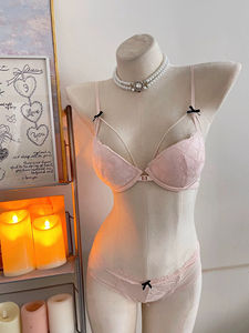 <span class=keywords><strong>Soutien</strong></span>-<span class=keywords><strong>gorge</strong></span> sexy en dentelle avec boucle frontale, bonnet 3/4, uni, respirant, pour petite poitrine, effet push-up, sans armatures, <span class=keywords><strong>grande</strong></span> <span class=keywords><strong>taille</strong></span> - Product Image 3