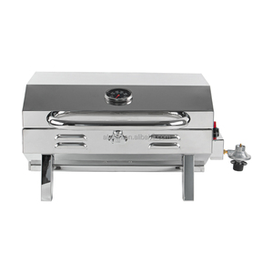 Suministros marinos personalizados Parrilla de barbacoa portátil 12000 BTU 304 Soporte inclinado de acero inoxidable Montaje Parrilla de <span class=keywords><strong>gas</strong></span> para yate - Product Image 3