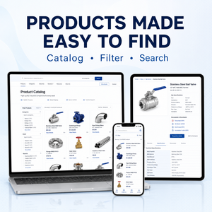 Diseño de Sitio Web para Exhibición de Productos B2B, Compatible con React/Vue.js y MAC OS, Personalizado con HTML y CSS, Búsqueda por Filtro para la Industria Manufacturera - Product Image 2