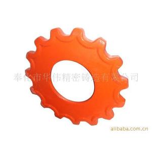 <b>Plastic</b> Gear <b>Wheel</b> Orange Color For Machinery Parts - Product Image 1