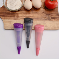 Ensemble de pistolets à pâtisserie en plastique 1 pièce, outils de décoration de gâteaux, tubes à presser pour la décoration de desserts, embouts, fournitures de pâtisserie DIY, lavage à la main uniquement