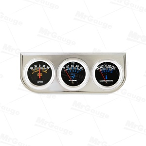 Nuevo Medidor Digital Triple Universal MrGauge de 52 mm, Presión de Aceite, Temperatura del Agua, Amperímetro, 12V/24V para Automóvil, Kit de Repuesto de 3 Medidores - Product Image 3