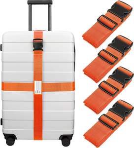 Cintura per bagagli accessori da viaggio tracolla pesante 6.6 piedi, <span class=keywords><strong>arancione</strong></span> - Product Image 6