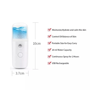 Pulvérisateur facial personnel sans fil nano rechargeable portable de 30 ml, <span class=keywords><strong>brumisateur</strong></span> à vapeur froide, humidificateur - Product Image 5