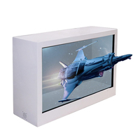 Présentoir de publicité d'intérieur 3D Écran Lcd tactile transparent Multitouch transparent Présentoir 3D Lcd