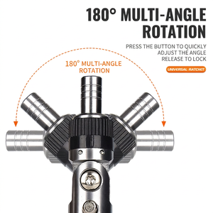 Juego de destornilladores universales 41 en 1 con puntas hexagonales y cabezales de sujeción para herramientas de reparación DIY - Product Image 3