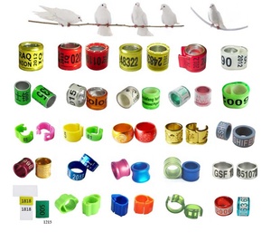 Bagues pour pattes d'oiseaux canaris Fci National Association Racer Feet 35 mm, anneaux de pattes Fci National Association Band Ring Schakle pour oiseaux perroquets - Product Image 2