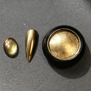Poudre de Pigment Doré de Qualité Cosmétique, Effet Scintillant Inorganique pour Maquillage et Artisanat - Product Image 1