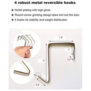 24 Mesh Pockets Eco-Friendly 30L Capacity Foldable Hanging <b>Shoes</b> Organizer Bag with 4 Door <b>Hooks</b> - Product Image 3