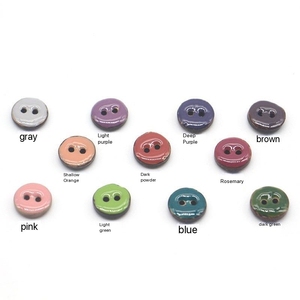 Mới đến nút dừa 2 lỗ thân thiện với môi trường và đầy màu sắc loại nút 2 lỗ tự nhiên - Product Image 3