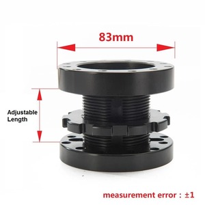 Adaptateur de Volant Youzhihua, Rehausseur de Volant en Alliage d'Aluminium 4-7cm pour Modification Automobile - Product Image 4