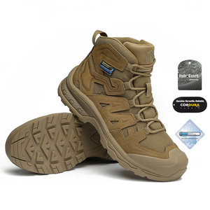 Botas Tácticas Impermeables de Nailon Cordura 500D para Exteriores, Botas Tácticas de Desierto, Botas Tácticas de Caza - Product Image 1