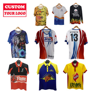 Chemise en Spandex compressée respirante à séchage rapide pour hommes, t-shirts en polyester confortables et frais pour impression par sublimation - Product Image 2