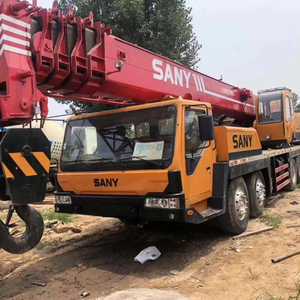 Usado en buenas condiciones Original China Sany 50 t Camión grúa usada 50 ton Sany STC500 Camión grúa para la venta - Product Image 1