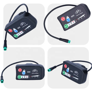 Недорогие комплекты электрических велосипедов, светодиодный дисплей 36 В, 48 В, KT-LED880 панель управления, 5-контактный разъем для городского велосипеда, комплект для преобразования - Product Image 2