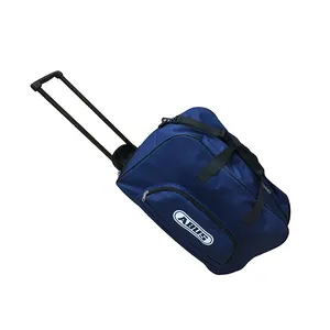 Heavy Duty Foldable Bag with Wheels Waterproof Rolling Loadout Luggage Wheeled Duffel Bag