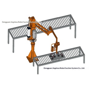 新型JS産業用ヘビーデューティー油圧リフティング鉄製プラスチックバケットハンドリングマニピュレーター空気圧制御可逆回転式 - Product Image 6