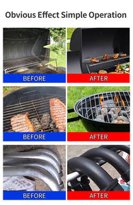 Pintura en <span class=keywords><strong>Aerosol</strong></span> Negra Satinada de Alta Temperatura para Barcos, 450 ml, Revestimiento Líquido Acrílico, Resistente a 2000F, Secado Rápido - Product Image 3