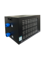 Vente chaude 1.5 kw 2.5 kw 1/2 HP 1/3 HP mini refroidisseur d'eau petit refroidisseur d'eau de source d'air