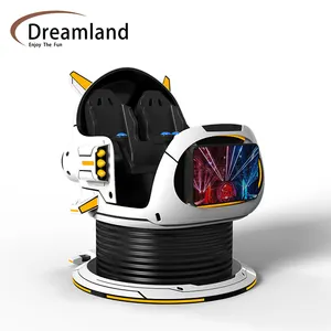 Dreamland 2024 VR Panda Adventure Kids VR Cinema Magic World Máquina de realidad virtual que funciona con monedas 360 VR Silla