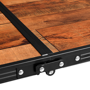 Mesa de Picnic Plegable de Aluminio Ajustable y Portátil para Exteriores <span class=keywords><strong>con</strong></span> 4 <span class=keywords><strong>Sillas</strong></span> - Product Image 2