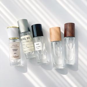 10ml cylindrical wooden cap <b>bottle</b> glass <b>empty</b> <b>bottle</b> <b>spray</b> <b>bottle</b> high-grade sample replacement <b>bottle</b> portable <b>bottle</b> - Product Image 6
