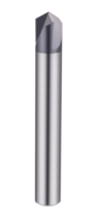 Fraise à chanfreiner 90/60/120 degrés, fraises de centrage à 3 dents en carbure, point fixe, personnalisable OEM/ODM
