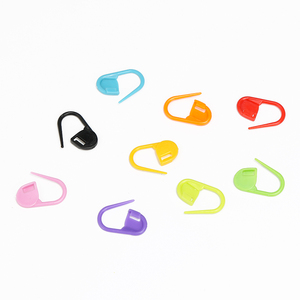 JP בעבודת יד סריגה צמר סימן כלי פלסטיק בטיחות פין צבעוני נעילת סטיץ סמני סרוגה תפס קליפ - Product Image 6