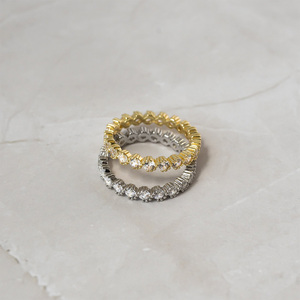 Anillos <span class=keywords><strong>de</strong></span> Boda Chapados en Oro, Estilo Gótico Punk, Juego <span class=keywords><strong>de</strong></span> Anillos <span class=keywords><strong>de</strong></span> <span class=keywords><strong>Promesa</strong></span> <span class=keywords><strong>para</strong></span> Mujer, Regalo <span class=keywords><strong>para</strong></span> Novio, a la Moda - Product Image 5