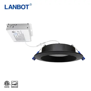 Çin üst lamba Living CE onaylı 6 inç 14W 120V AC kısılabilir gömme Led Panel Downlight oturma odası yatak odası için