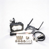 Support de fixation pour éclairage Sur-Ron LBX Baja - Kit de support LED tout métal 20W Trontech avant/arrière pour Light Bee X Talaria MX