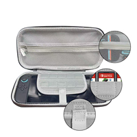 Étui de rangement personnalisé fait main pour Switch 2 en EVA et silicone, avec fermeture éclair, durable, grande capacité, antichoc, anti-poussière, 1 compartiment