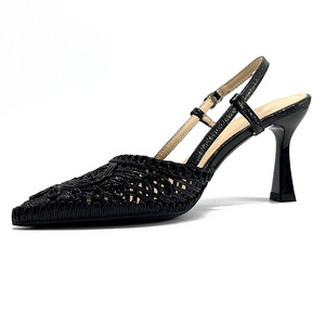 Prodotti Dropshipping donna pump primavera estate tacchi alti sandali a spillo taglio a rete <span class=keywords><strong>scarpe</strong></span> da sposa con Design a punta <span class=keywords><strong>scarpe</strong></span> - Product Image 2