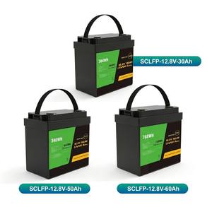 Batterie solide LiFePO4 Loxeny SCLFP-12.8V-300 12.8V 300Ah 3840Wh à décharge profonde avec BMS intelligent, 6000 cycles, charge maximale 200A - Product Image 2