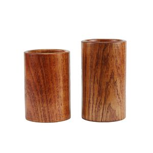 Porte-baguettes en bois massif, multi-usages pour restaurants et hôtels, porte-baguettes en bois drainable, porte-stylos en bois, fabricant - Product Image 5