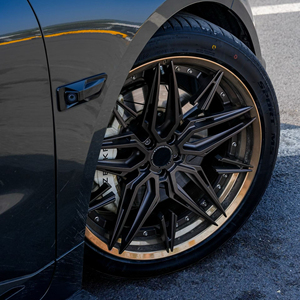 Rines de Aleación Forjados de Dos Piezas, Color Negro, para Carreras, 15x10 16 18 17 19 20 21 22 23 5x1143/5x120/5x112/5x108, para <span class=keywords><strong>GTR</strong></span> y Porsche - Product Image 3