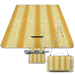 プアケニケニプリント,新デザインカスタムハワイアンファッション防水ソフト厚い正方形屋外ピクニックマット印刷オンデマンド - Product Image 5