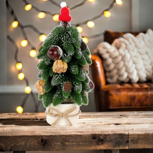 ของตกแต่งคริสต์มาสปี 2025 ต้นคริสต์มาสขนาดเล็ก 31 ซม. สำหรับตกแต่งโต๊ะทำงาน ผู้ผลิตขายส่งของตกแต่งงานปาร์ตี้คริสต์มาส - Product Image 2